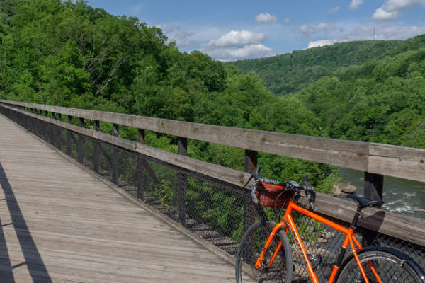 Ohiopyle Low and High Bridges - Great Allegheny Passage