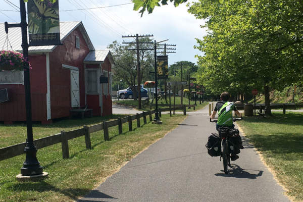 western maryland rail trail parking