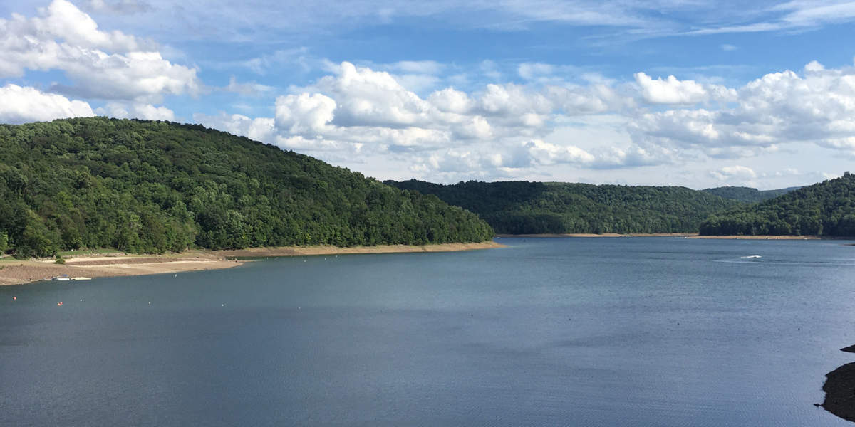 Youghiogheny River Lake And Dam - Great Allegheny Passage