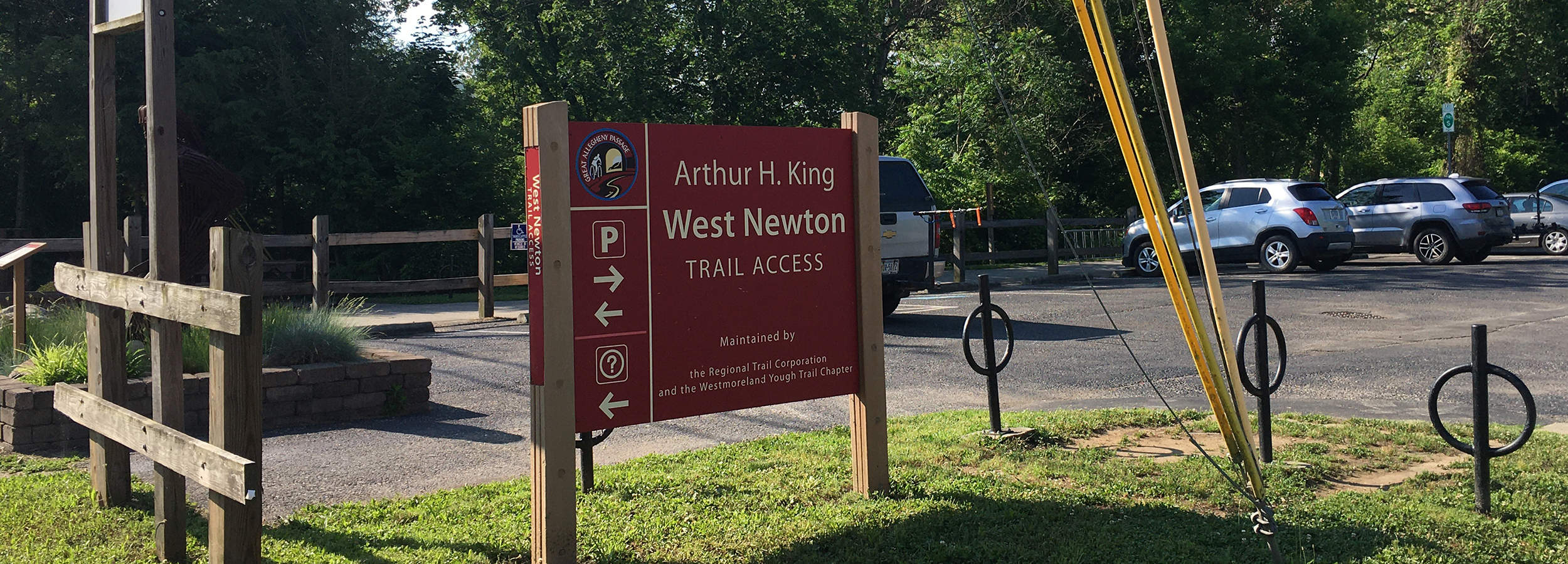 Parking West Newton Great Allegheny Passage