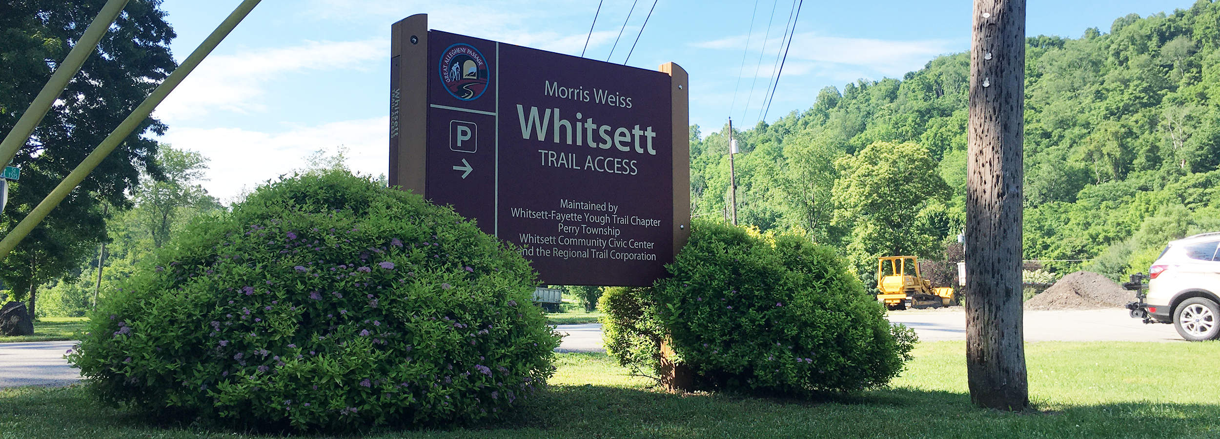 Parking Whitsett Great Allegheny Passage