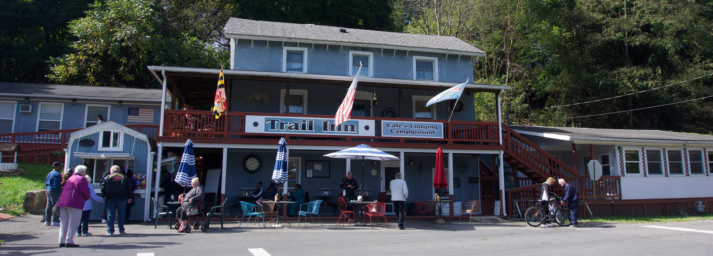 Trail Inn Lodging and Campground Great Allegheny Passage