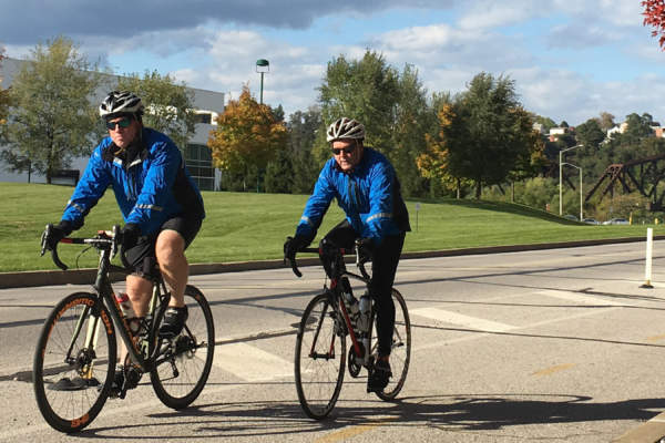 Two Cyclists Munhall