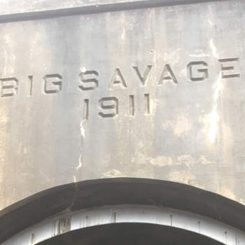 Big Savage Tunnel Etching