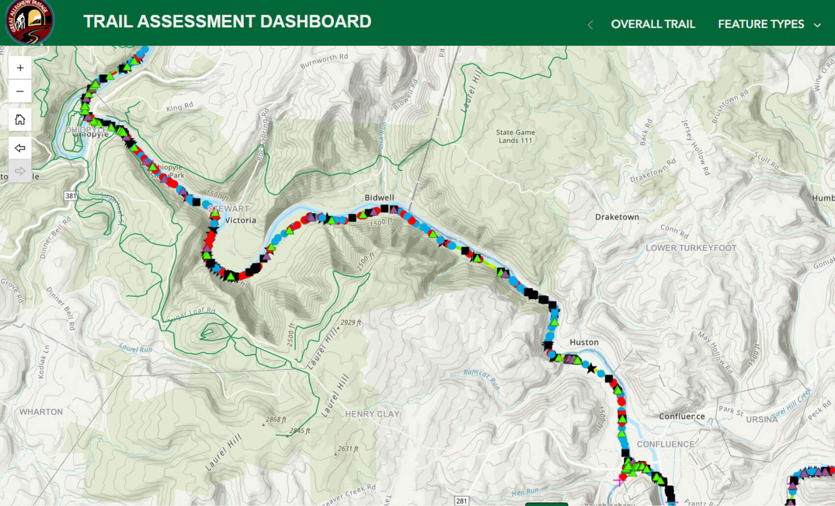 Trail Assessment Dashboard